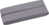Baumwoll Schrägband grau
